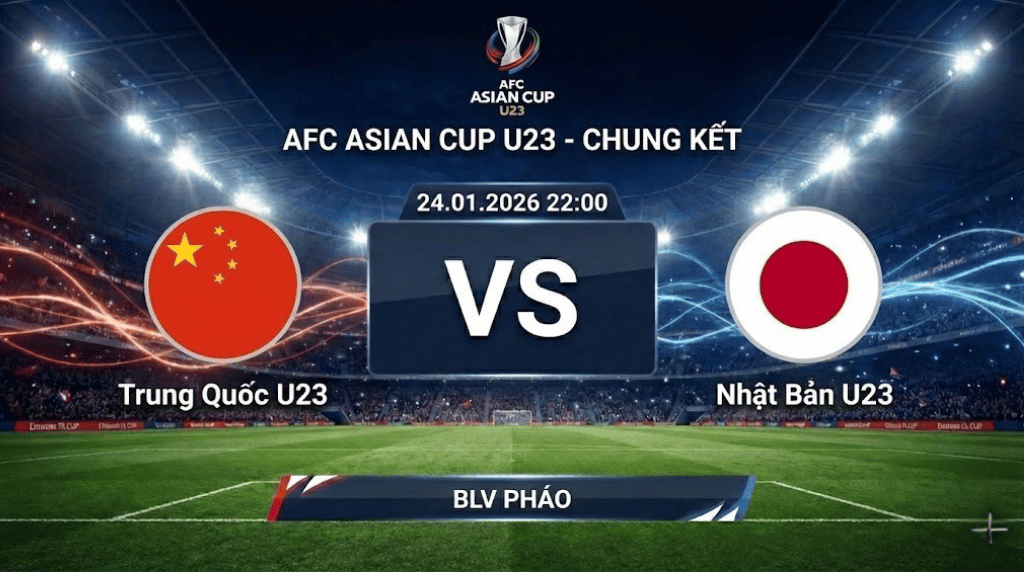 Highlight Trung Quốc U23 vs Nhật Bản U23 | 24.01.2026 | Chung Kết AFC Asian Cup U23 | BLV Pháo