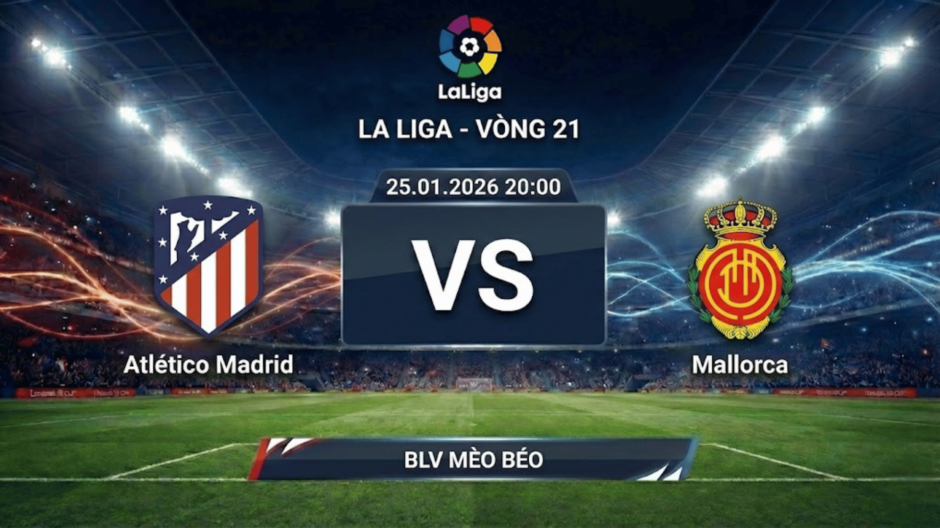 Xem Lại Full Match Atlético Madrid vs Mallorca |25.01.2026|La Liga| BLV Mèo Béo