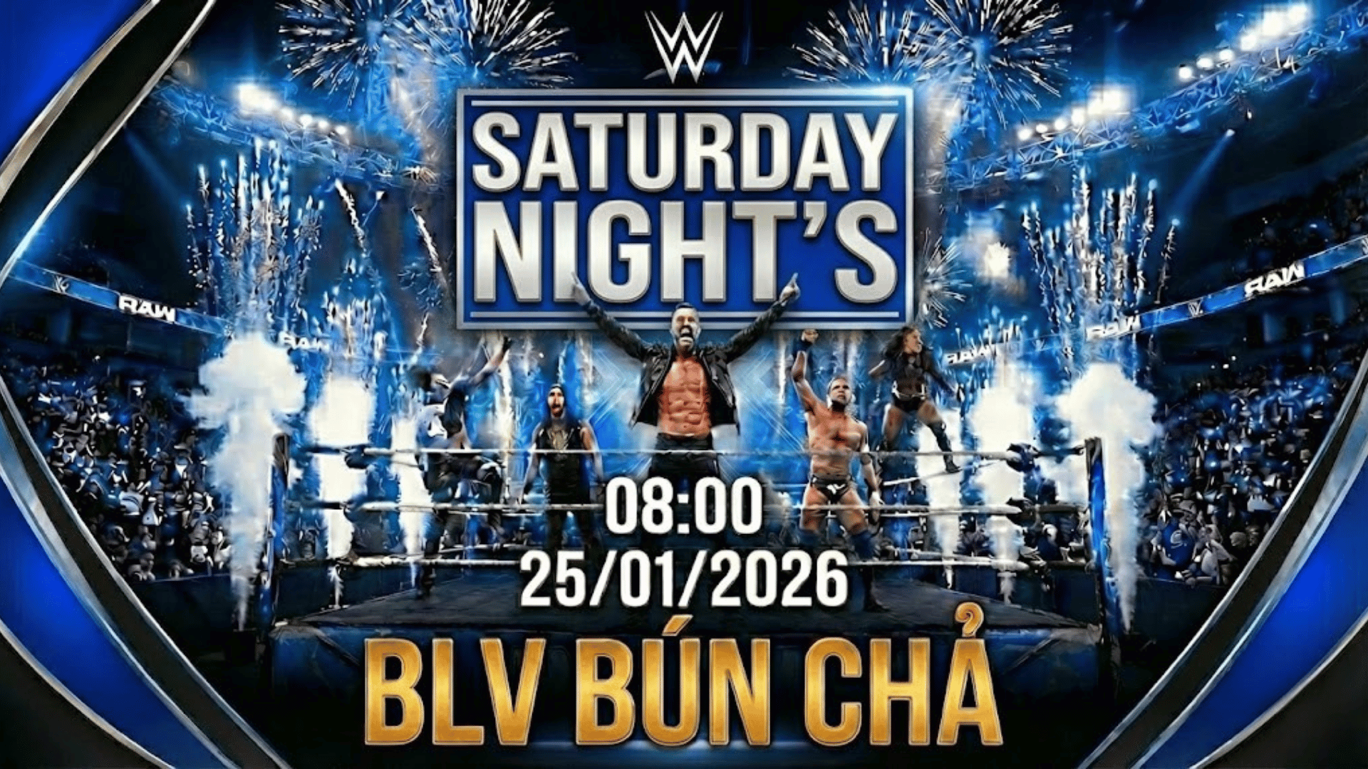 Xem Lại Trận Đấu WWE SmackDown 25/01/2026 Full HD – Replay Saturday Night's Mới Nhất | BLV Bún Chả