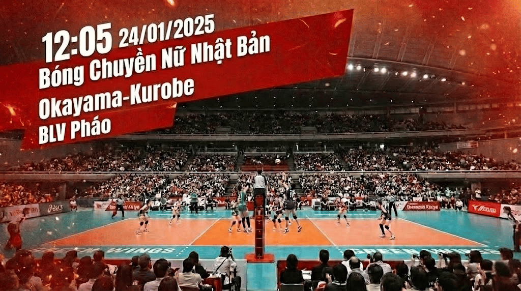 Xem Lại Full Match Okayama Seagulls Nữ vs Kurobe Aqua Fairies Nữ | 24.01.2026 | Bóng Chuyền Nữ Nhật Bản | BLV Pháo