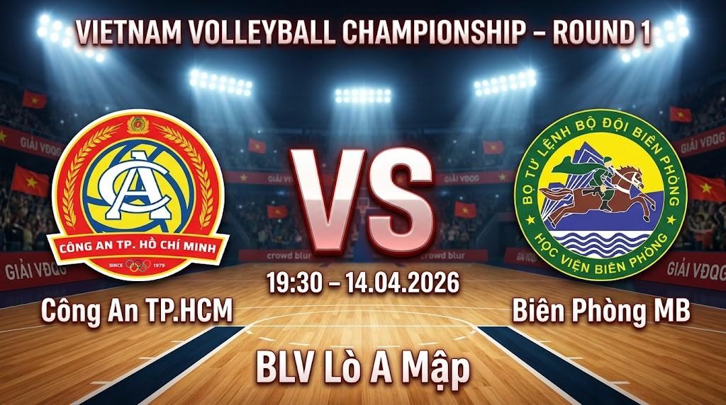 Xem Lại Full Match Công An TP HCM vs Biên Phòng MB | 14.04.2026 | VĐQG | BLV Lò A Mập