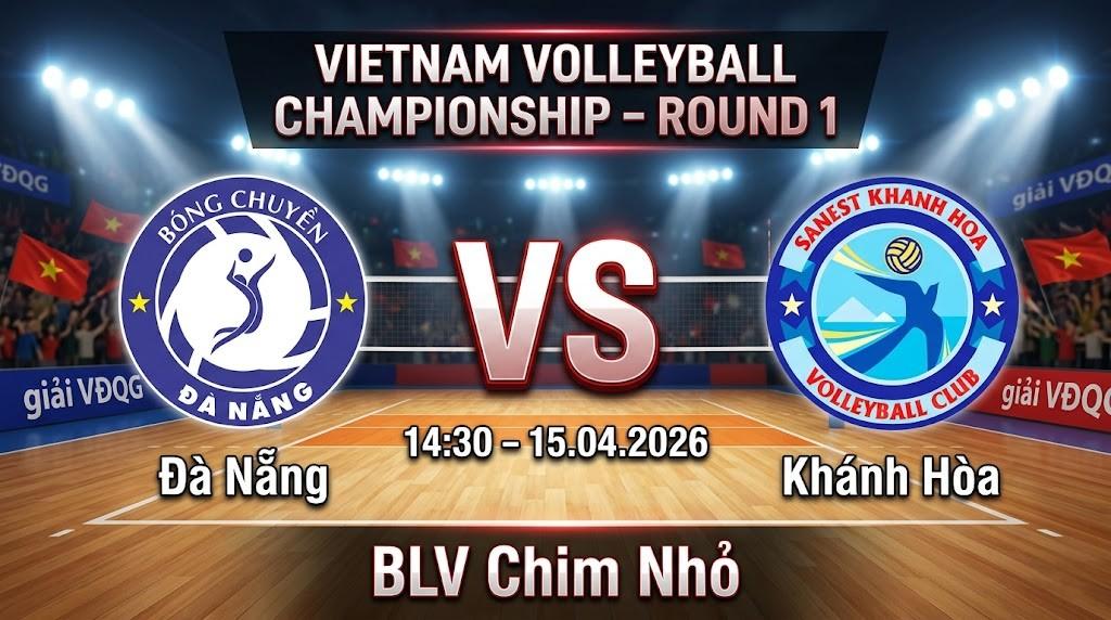 Xem Lại Full Match Đà Nẵng vs Khánh Hòa | 15.04.2026 | VĐQG | BLV Chim Nhỏ