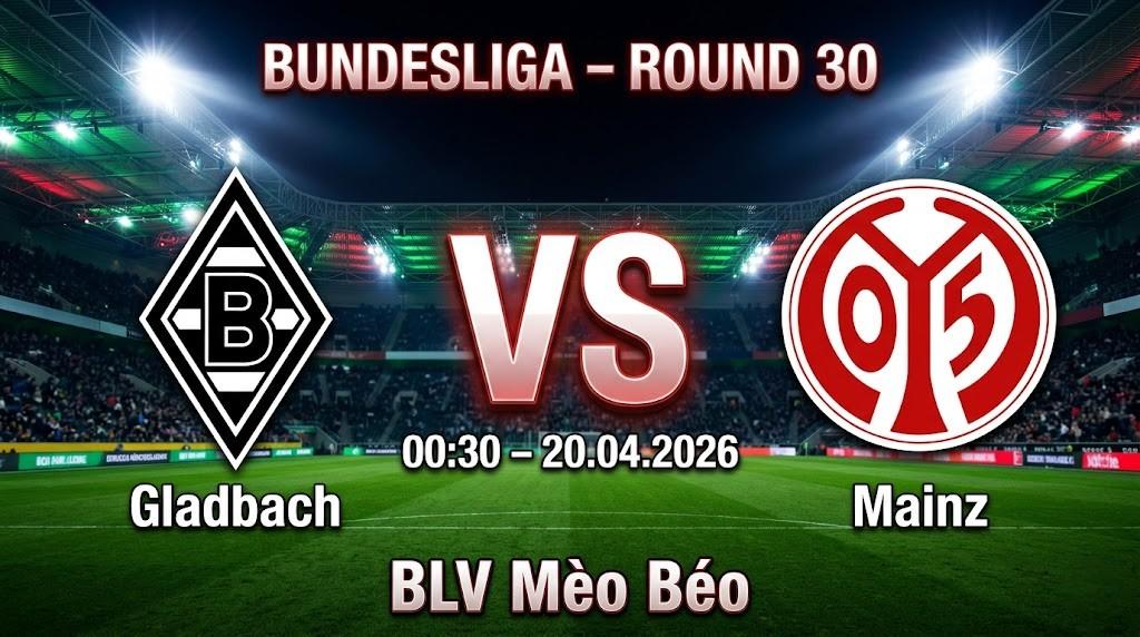 Xem Lại Full Match B. Monchengladbach vs Mainz | 19.04.2026 | Bundesliga | BLV Mèo Béo