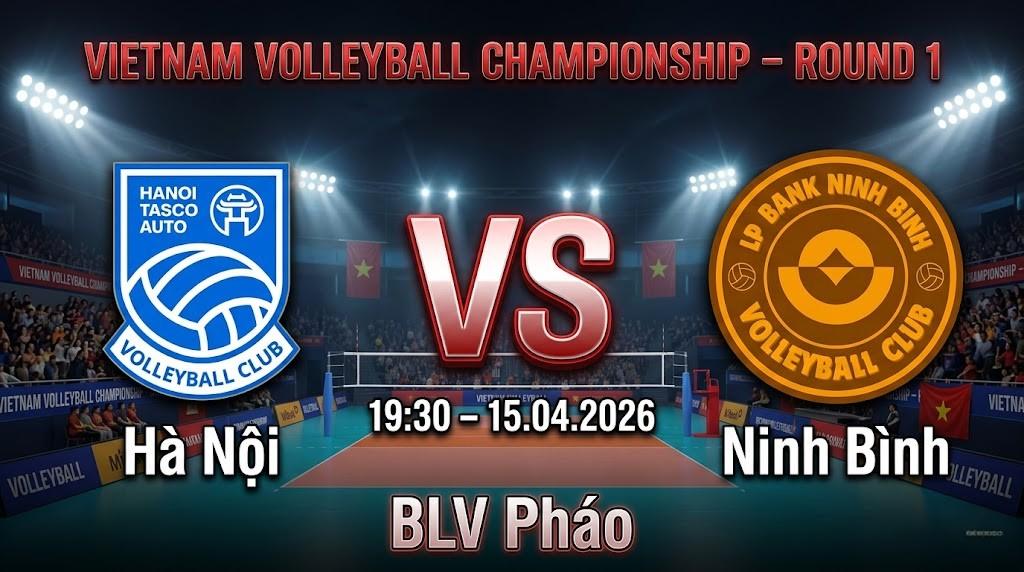 Xem Lại Full Match Hà Nội vs Ninh Bình | 15.04.2026 | VĐQG | BLV Pháo