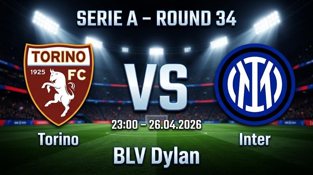 Xem Lại Full Match Torino vs Inter | 26.04.2026 | Serie A | BLV Dylan