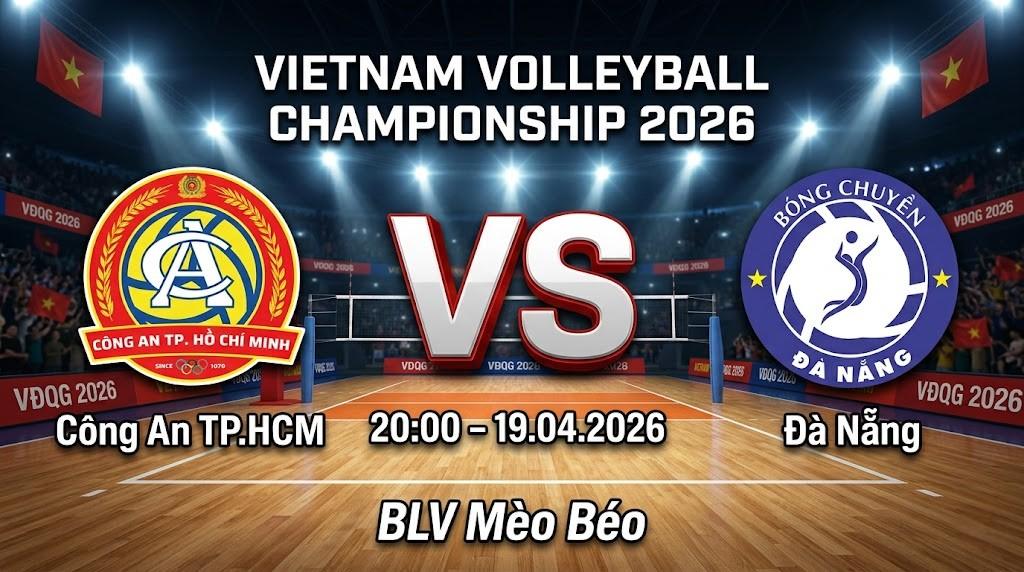 Xem Lại Full Match Công An TP HCM vs Đà Nẵng | 19.04.2026 | VĐQG | BLV Mèo Béo
