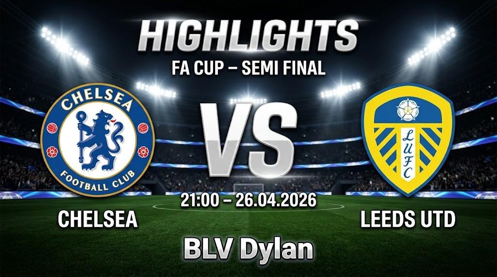Highlights Chelsea vs Leeds | 26.04.2026 | FA Cup | BLV Dylan 