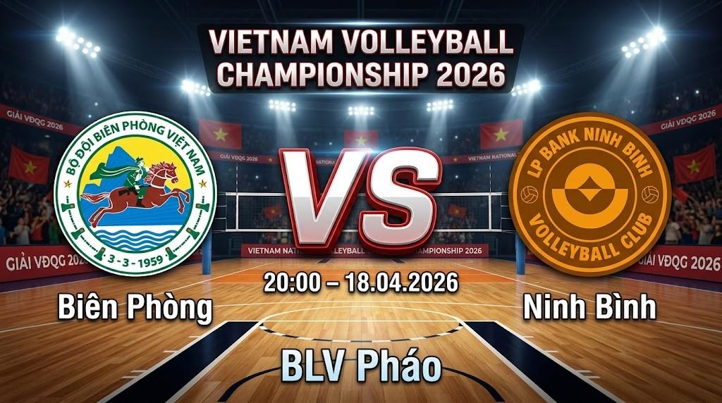 Xem Lại Full Match Biên Phòng vs Ninh Bình | 18.04.2026 | VĐQG | BLV Pháo