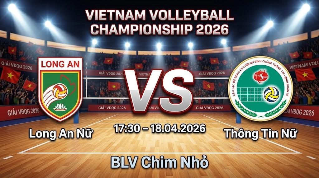 Xem Lại Full Match Long An Nữ vs Thông Tin Nữ | 18.04.2026 | VĐQG | BLV Chim Nhỏ