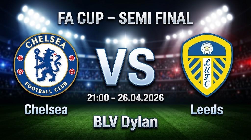 Xem Lại Full Match Chelsea vs Leeds | 26.04.2026 | FA Cup | BLV Dylan