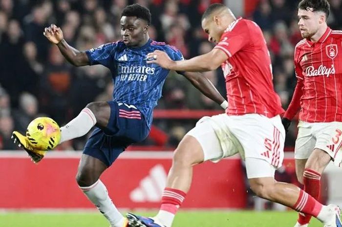 Arsenal bỏ lỡ cơ hội bứt phá ở ngôi đầu khi bị Forest cầm chân