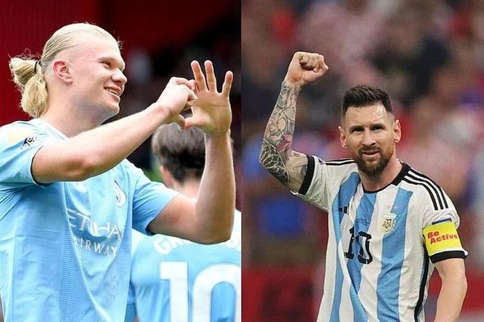Barcelona muốn sở hữu cả Messi và Haaland