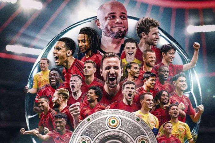 Bayern Munich lần thứ 35 vô địch Bundesliga