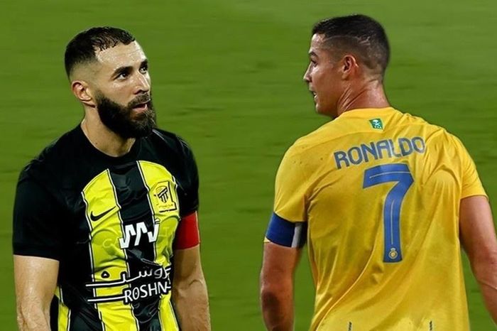 Benzema trêu đùa Ronaldo không đúng lúc