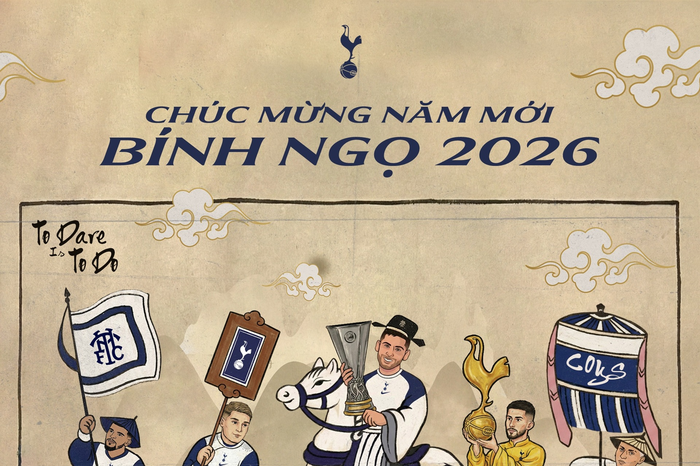 Các đội bóng lớn châu Âu chúc Tết cổ động viên Việt Nam