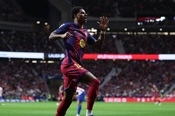 Chấm điểm Atletico Madrid - Barcelona: Marcus Rashford giải hạn, Joao Cancelo rực sáng tại Metropolitano