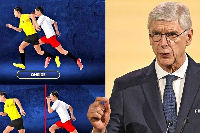 Chủ nhà World Cup 2026 đưa vào vận hành luật việt vị mới của Arsene Wenger