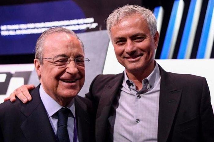 Chủ tịch Florentino Perez muốn đưa Jose Mourinho trở lại dẫn dắt Real Madrid
