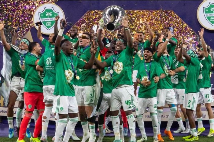 Chùm ảnh CLB Al Ahli bảo vệ thành công ngôi vô địch Champions League Elite