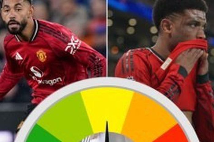 Dàn sao Man United nhận 'điểm số tệ' dù thắng Everton