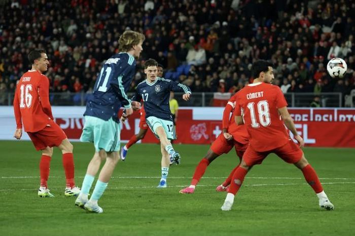 Florian Wirtz thăng hoa, tuyển Đức thắng Thụy Sĩ trận cầu 7 bàn
