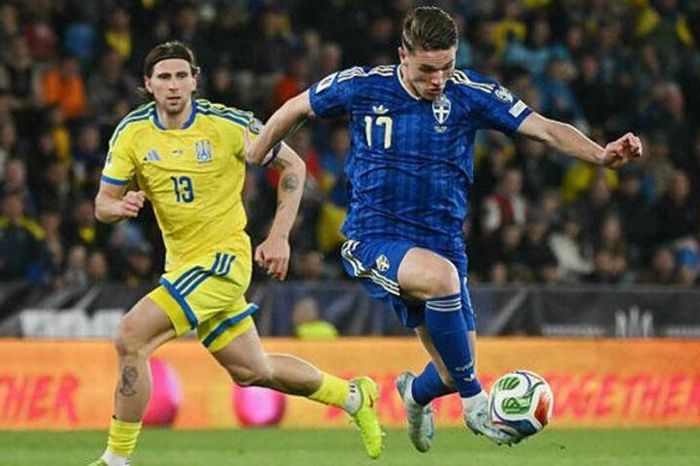 Gyokeres lập hattrick, Thụy Điển nhấn chìm Ukraine