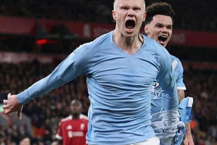 Hạ Liverpool, cả Haaland lẫn Man City cùng đi vào lịch sử