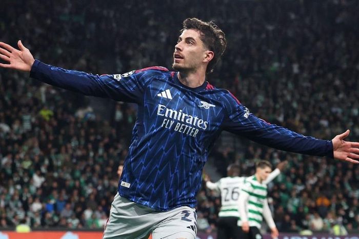 Havertz tỏa sáng phút bù giờ, Arsenal rộng cửa vào bán kết