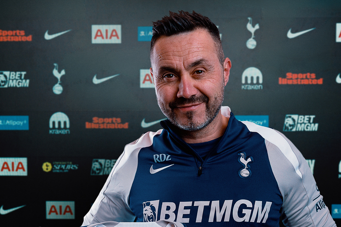 Huấn luyện viên De Zerbi chia sẻ lý do chọn Tottenham