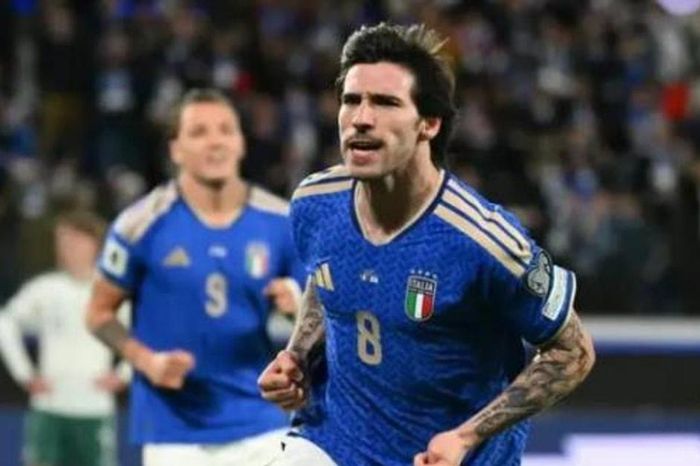 Italy đánh bại Bắc Ireland 2-0: Sandro Tonali rực sáng giúp HLV Gattuso giải tỏa áp lực