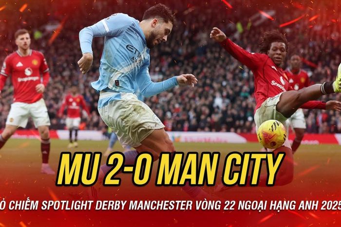 Kết quả bóng đá vòng 22 Ngoại hạng Anh tối 17/1: MU thắng thuyết phục Man City