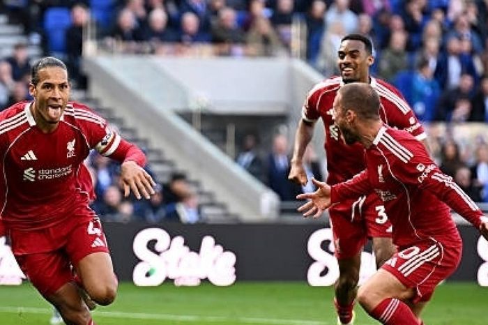 Liverpool thiết lập cột mốc lịch sử sau trận thắng Everton