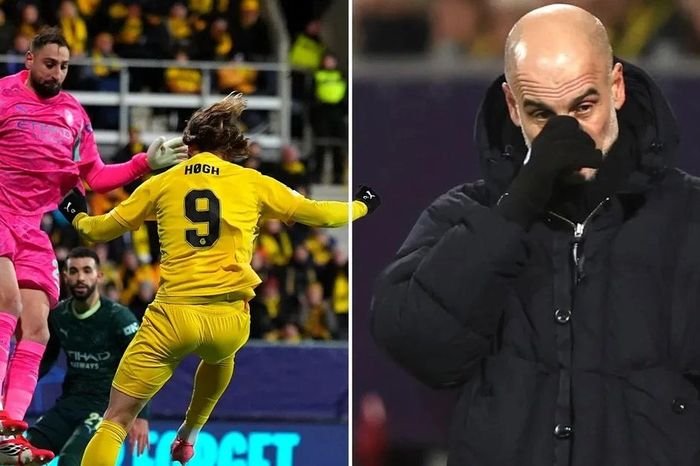 Man City thảm bại ở Champions League