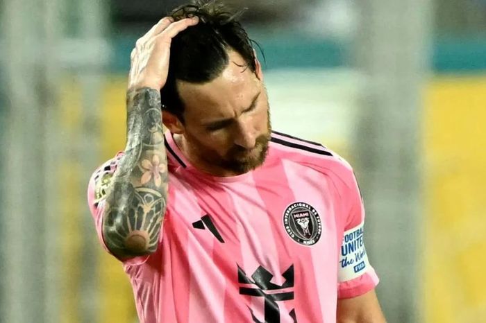 Messi nổi nóng sau trận thua của Inter Miami