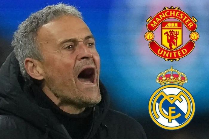 MU tranh HLV Enrique với Real Madrid