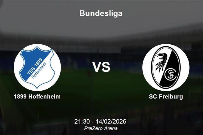 Nhận định 1899 Hoffenheim vs SC Freiburg - Bundesliga