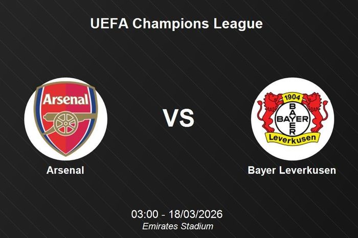 Nhận định Arsenal vs Bayer Leverkusen - UEFA Champions League