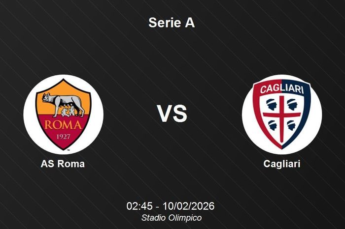 Nhận định AS Roma vs Cagliari - Serie A