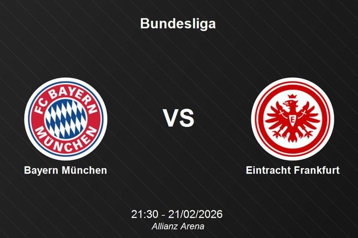 Nhận định Bayern München vs Eintracht Frankfurt - Bundesliga: Sức mạnh áp đảo của Hùm xám