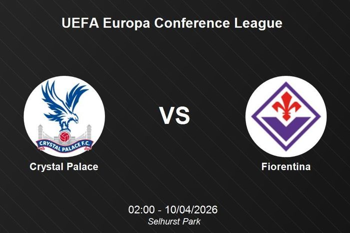 Nhận định Crystal Palace vs Fiorentina - UEFA Europa Conference League