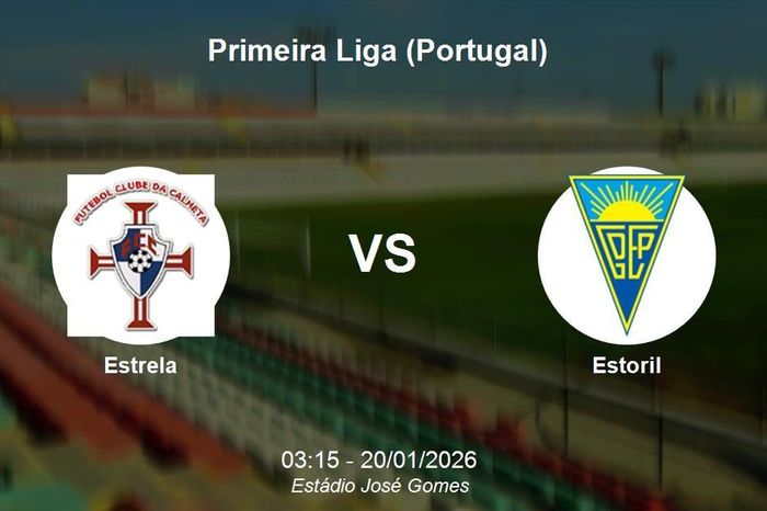 Nhận định Estrela vs Estoril - Primeira Liga: Cuộc chiến cân bằng tại Estádio José Gomes