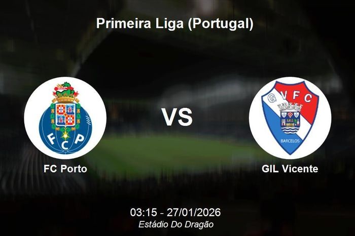 Nhận định FC Porto vs GIL Vicente - Đại chiến đỉnh cao Primeira Liga