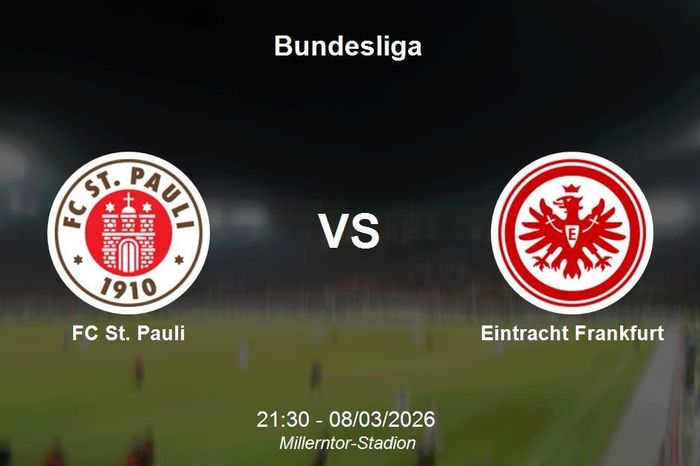 Nhận định FC St. Pauli vs Eintracht Frankfurt - Bundesliga