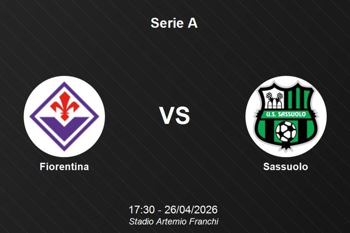 Nhận định Fiorentina vs Sassuolo - Serie A: Điểm tựa sân nhà Artemio Franchi