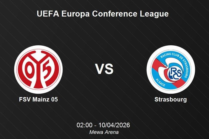 Nhận định FSV Mainz 05 vs Strasbourg - UEFA Europa Conference League: Điểm tựa Mewa Arena