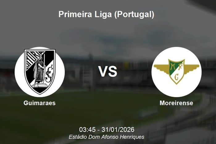 Nhận định Guimaraes vs Moreirense - Vòng đấu kịch tính tại Primeira Liga