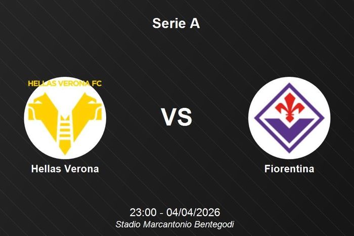 Nhận định Hellas Verona vs Fiorentina - Serie A: Cuộc chiến sinh tử tại Stadio Marcantonio Bentegodi