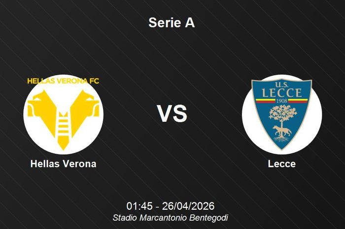 Nhận định Hellas Verona vs Lecce - Cuộc chiến sinh tử tại Serie A