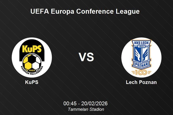 Nhận định KuPS vs Lech Poznan - UEFA Europa Conference League