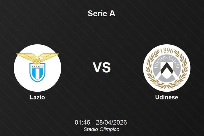 Nhận định Lazio vs Udinese - Serie A: Điểm tựa Stadio Olimpico